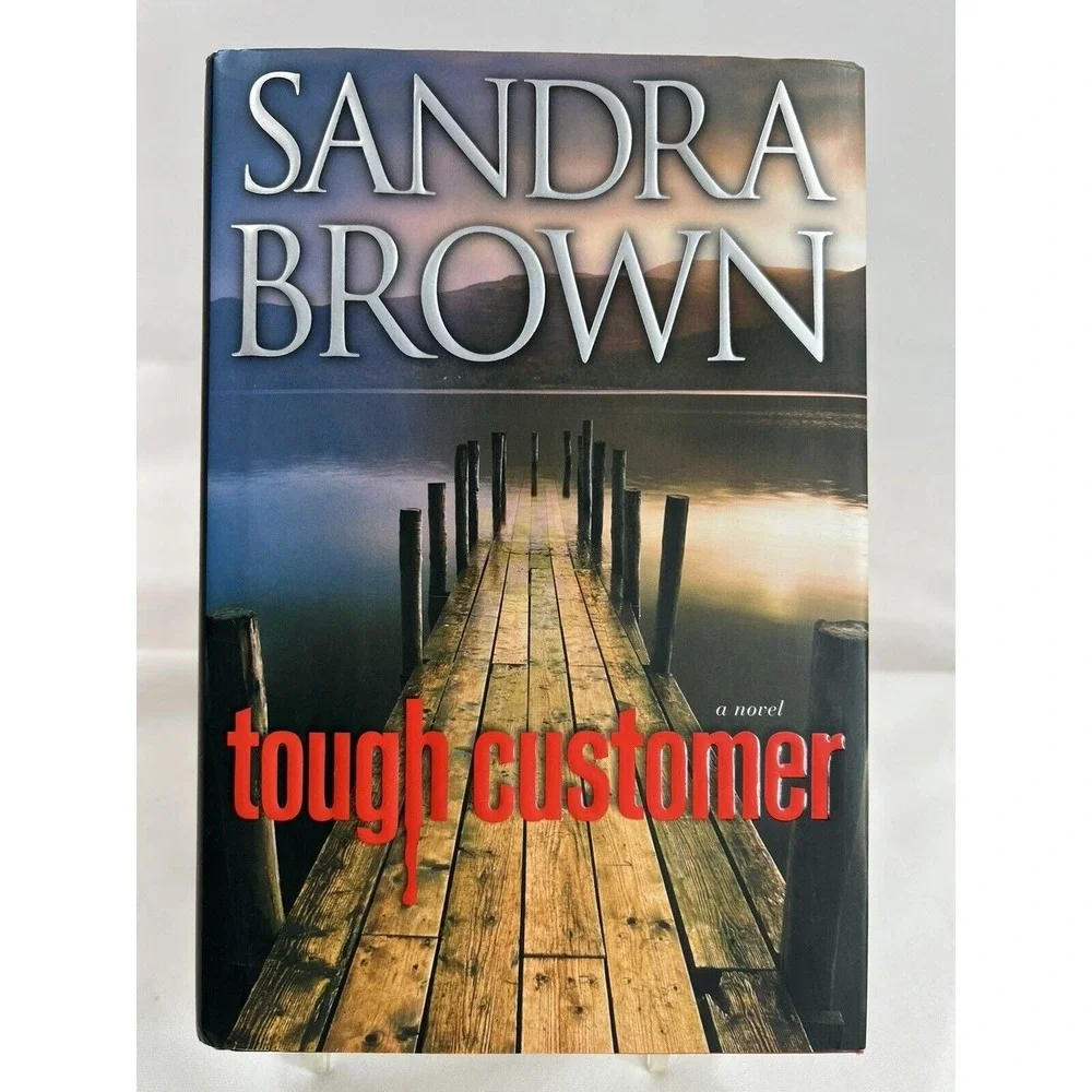 Sandra Brown Tough Customer Hardcover Mystery‎ Thriller Suspense Novel